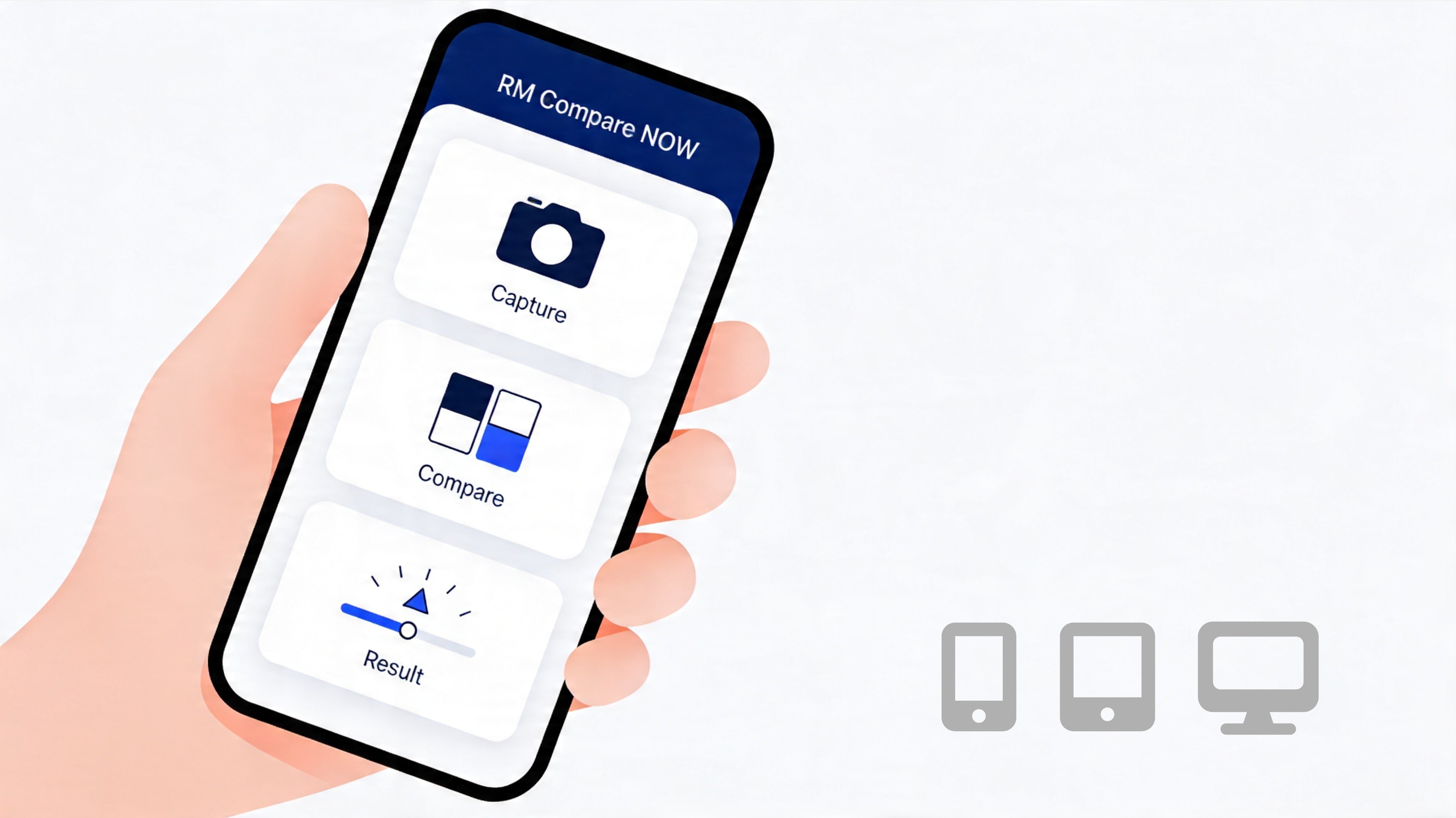 RM Compare NOW devices preview